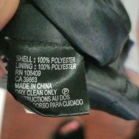 TAHARI Black and White Sleeveless Dress size 10 - Picture 10 of 11